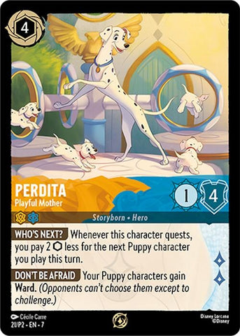 Perdita - Playful Mother (21) [Disney Lorcana Promo Cards]