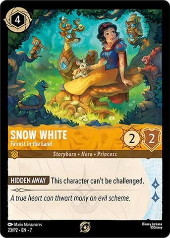 Snow White - Fairest in the Land (23) [Disney Lorcana Promo Cards]