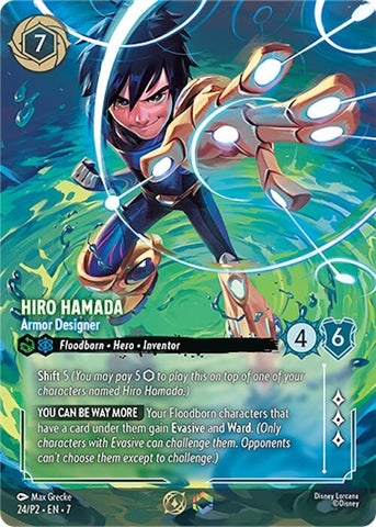 Hiro Hamada - Armor Designer (Store Championship) (24) (Disney Lorcana Promo Cards)