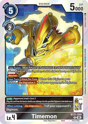 Timemon (BT21-059 R) [World Convergence]