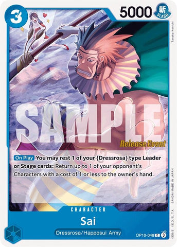 Sai (OP10-048) [Royal Blood Release Event Cards]