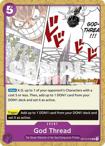 God Thread (OP10-079) [Royal Blood Release Event Cards]