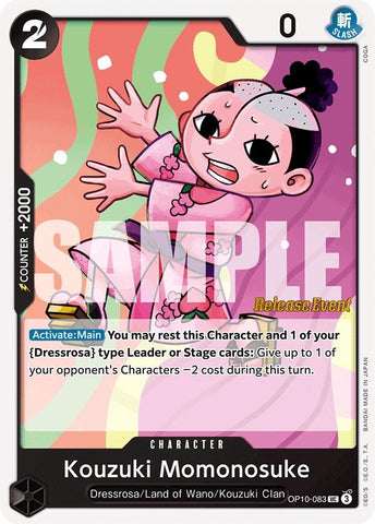 Kouzuki Momonosuke (083) (OP10-083) [Royal Blood Release Event Cards]