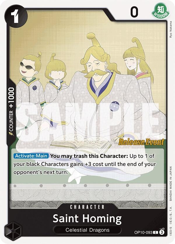 Saint Homing (OP10-093) [Royal Blood Release Event Cards]