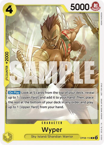 Wyper (Tournament Pack 2025 Vol. 2) (OP08-110) [One Piece Promotion Cards]