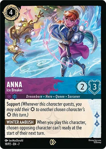 Anna - Ice Breaker (19) (Disney Lorcana Promo Cards)