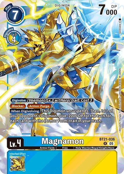 Magnamon (BT21-036 R) [World Convergence]