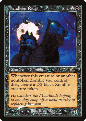 Image for Headless Rider (Retro Frame) (844) (Secret Lair Drop Series) - Magic: The Gathering
