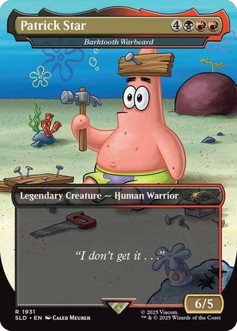 Image for Patrick Star - Barktooth Warbeard (1931) (Secret Lair Drop Series) - Magic: The Gathering