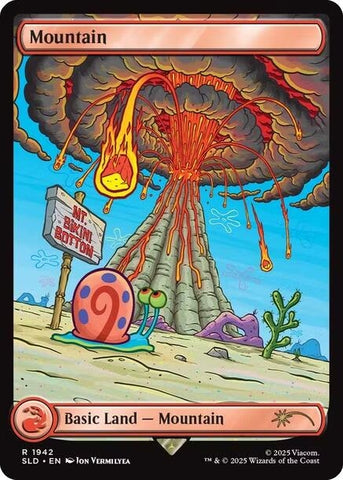 Image for Mountain (1942) (1942) (Secret Lair Drop Series) - Magic: The Gathering