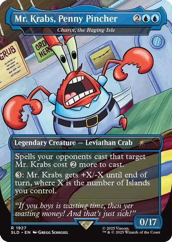 Image for Mr. Krabs, Penny Pincher - Charix, the Raging Isle (1927) (Secret Lair Drop Series) - Magic: The Gathering
