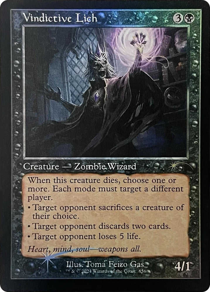 Image for Vindictive Lich (Retro Frame) (856) (Secret Lair Drop Series) - Magic: The Gathering