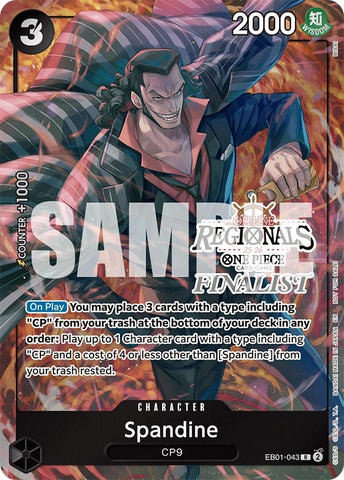 Spandine (Regional Finalist Card Set 2025 Vol.1) (EB01-043) [One Piece Promotion Cards]