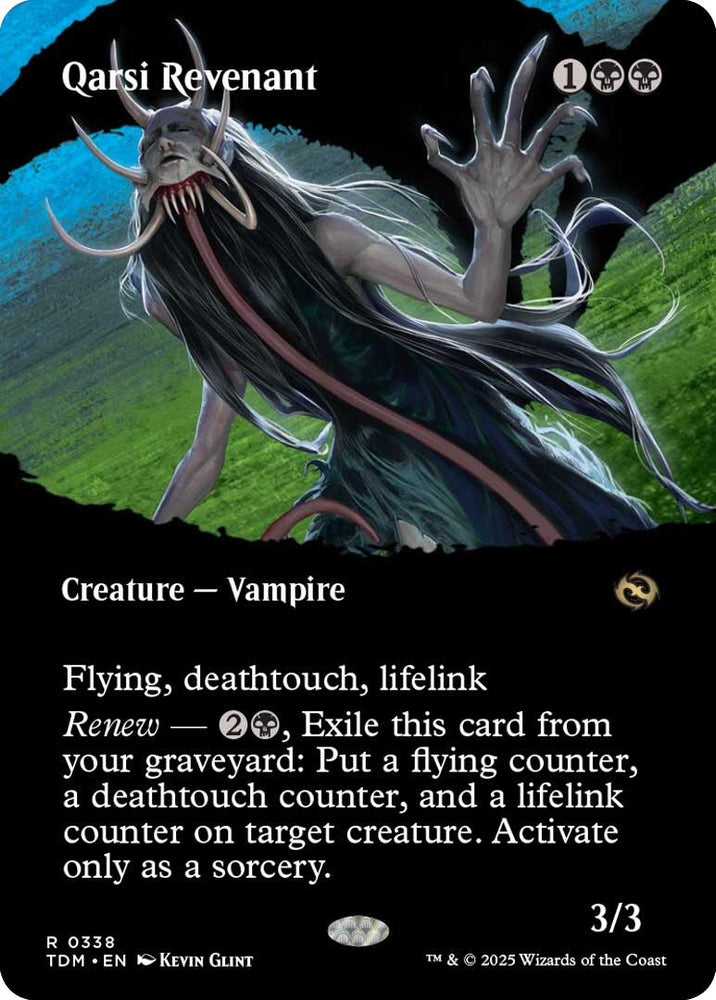 Image for Qarsi Revenant (Borderless) (338) (Tarkir: Dragonstorm) - Magic: The Gathering