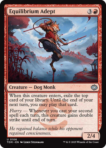 Image for Equilibrium Adept (106) (Tarkir: Dragonstorm) - Magic: The Gathering