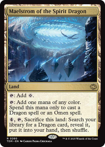 Image for Maelstrom of the Spirit Dragon (260) (Tarkir: Dragonstorm) - Magic: The Gathering