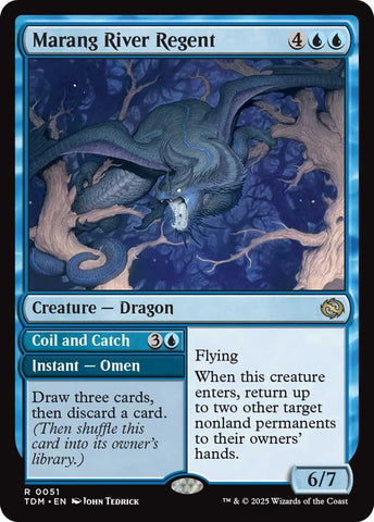 Image for Marang River Regent (51) (Tarkir: Dragonstorm) - Magic: The Gathering