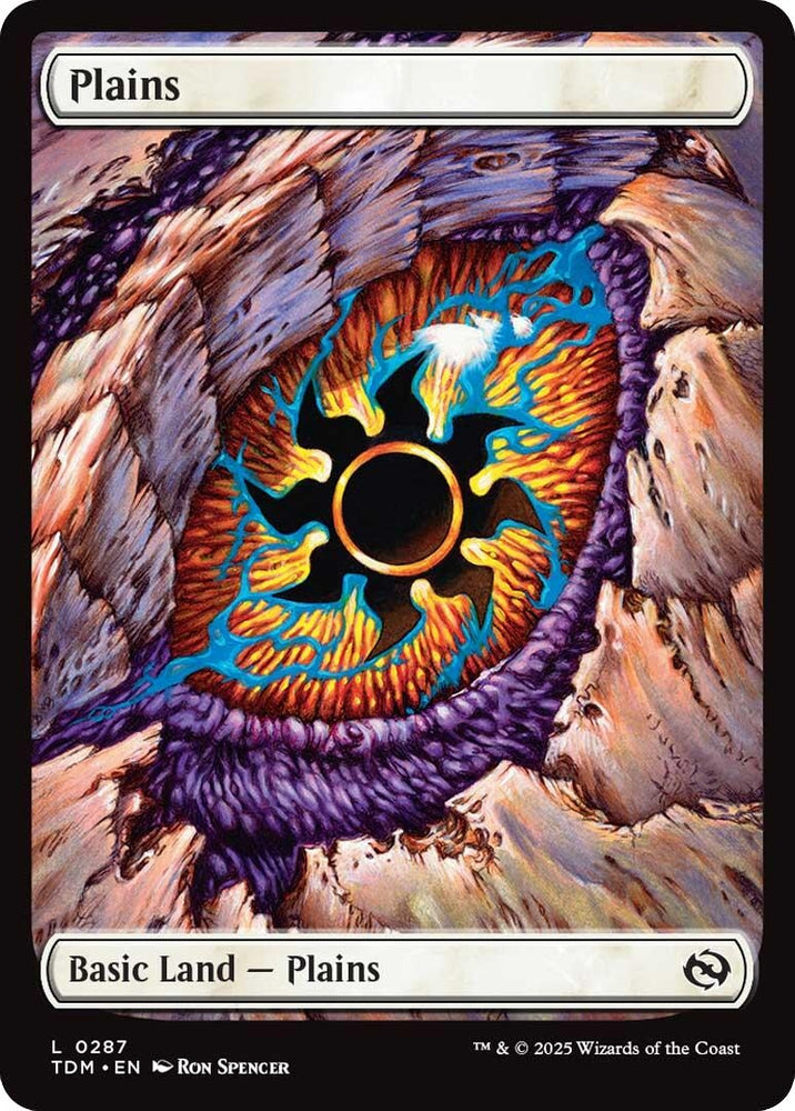 Image for Plains (0287) (287) (Tarkir: Dragonstorm) - Magic: The Gathering