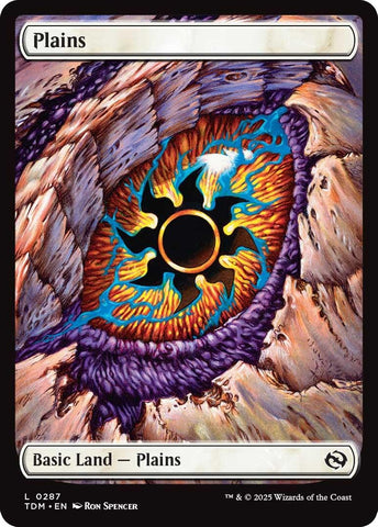 Image for Plains (0287) (287) (Tarkir: Dragonstorm) - Magic: The Gathering