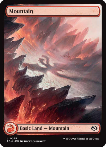 Image for Mountain (0275) (275) (Tarkir: Dragonstorm) - Magic: The Gathering