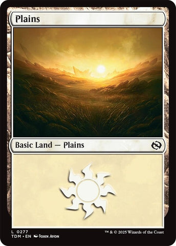 Image for Plains (0277) (277) (Tarkir: Dragonstorm) - Magic: The Gathering