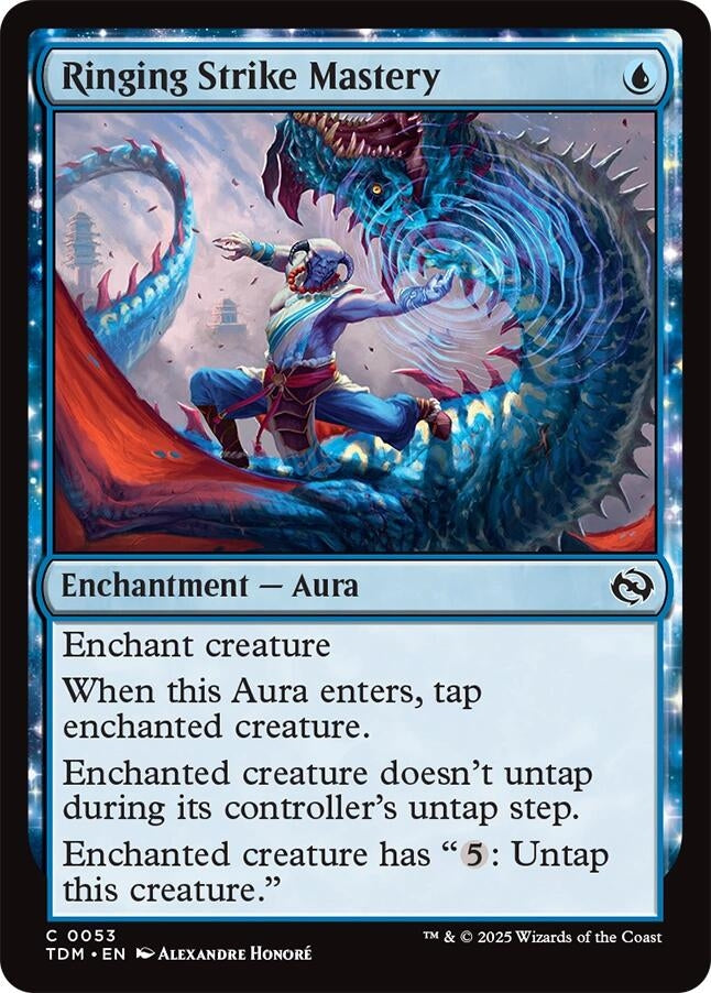 Image for Ringing Strike Mastery (53) (Tarkir: Dragonstorm) - Magic: The Gathering