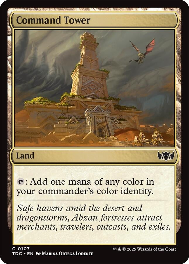 Image for Command Tower (107) (Commander: Tarkir: Dragonstorm) - Magic: The Gathering