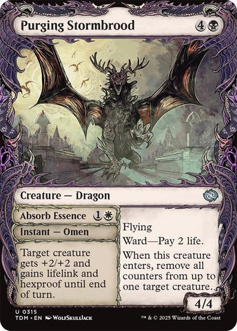 Image for Purging Stormbrood (Showcase) (315) (Tarkir: Dragonstorm) - Magic: The Gathering