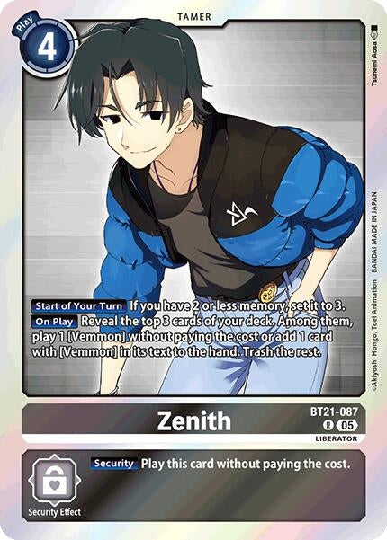 Zenith (BT21-087 R) [World Convergence]