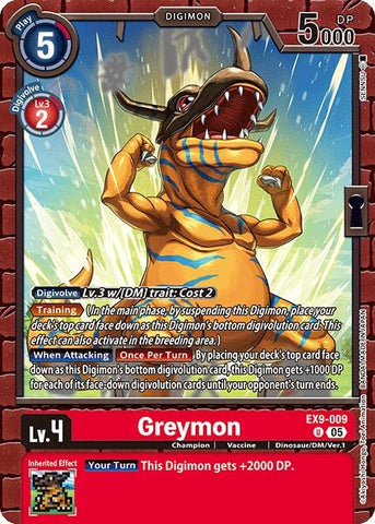 Greymon (EX9-009 U) (Versus Monsters)