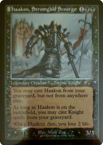 Image for Haakon, Stromgald Scourge (Retro Frame) (843) (Secret Lair Drop Series) - Magic: The Gathering