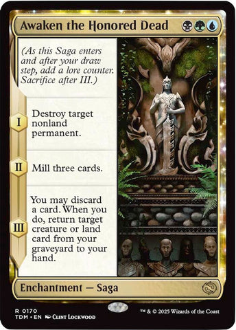 Image for Awaken the Honored Dead (170) (Tarkir: Dragonstorm) - Magic: The Gathering