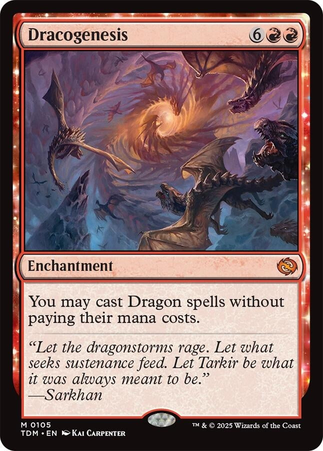Image for Dracogenesis (105) (Tarkir: Dragonstorm) - Magic: The Gathering