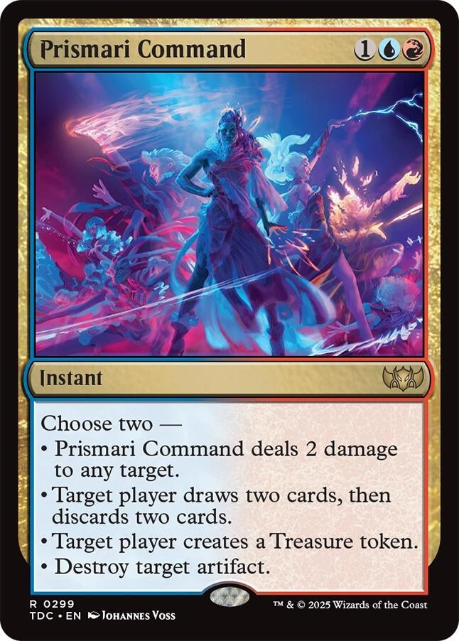 Image for Prismari Command (299) (Commander: Tarkir: Dragonstorm) - Magic: The Gathering
