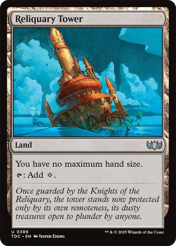 Image for Reliquary Tower (386) (Commander: Tarkir: Dragonstorm) - Magic: The Gathering