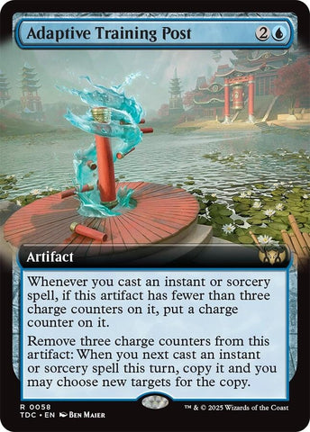 Image for Adaptive Training Post (Extended Art) (58) (Commander: Tarkir: Dragonstorm) - Magic: The Gathering