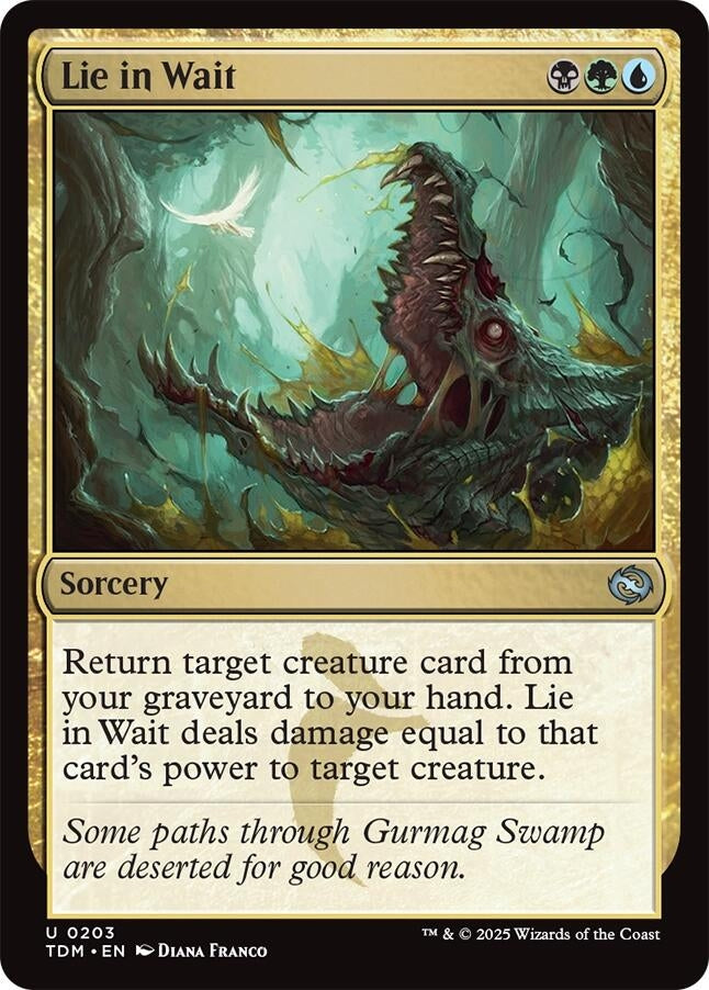 Image for Lie in Wait (203) (Tarkir: Dragonstorm) - Magic: The Gathering