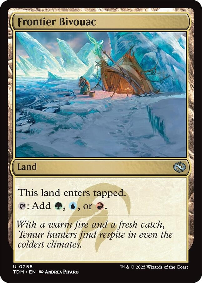 Image for Frontier Bivouac (256) (Tarkir: Dragonstorm) - Magic: The Gathering