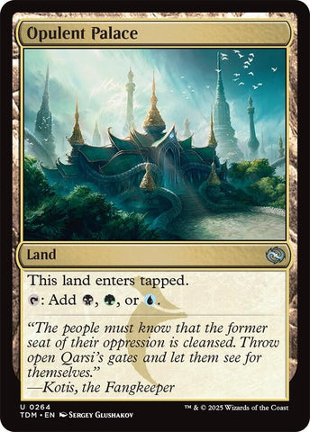 Image for Opulent Palace (264) (Tarkir: Dragonstorm) - Magic: The Gathering