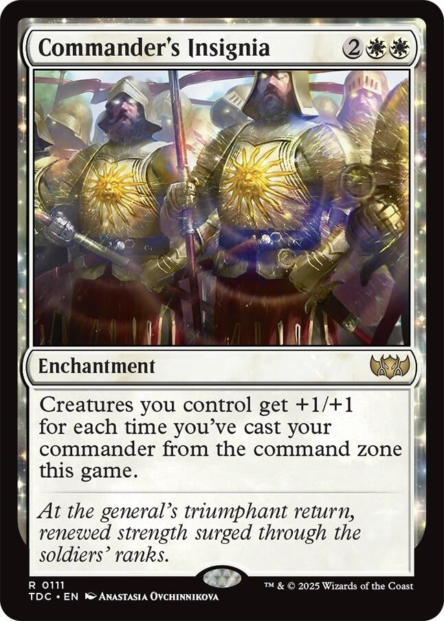 Image for Commander's Insignia (111) (Commander: Tarkir: Dragonstorm) - Magic: The Gathering