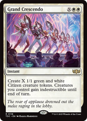 Image for Grand Crescendo (118) (Commander: Tarkir: Dragonstorm) - Magic: The Gathering