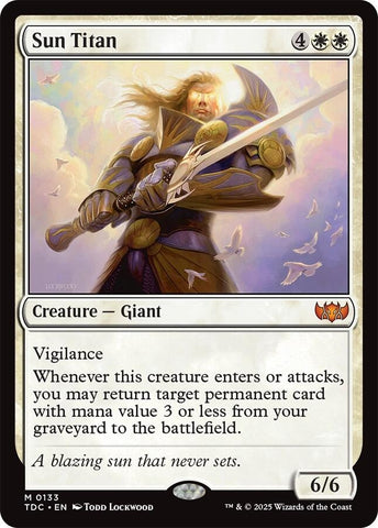 Image for Sun Titan (133) (Commander: Tarkir: Dragonstorm) - Magic: The Gathering