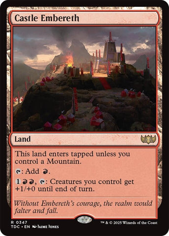 Image for Castle Embereth (347) (Commander: Tarkir: Dragonstorm) - Magic: The Gathering