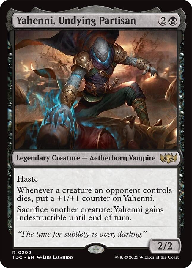 Image for Yahenni, Undying Partisan (202) (Commander: Tarkir: Dragonstorm) - Magic: The Gathering