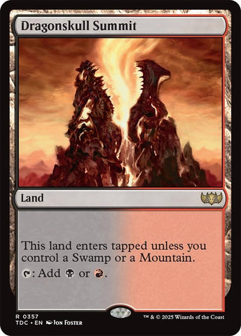 Image for Dragonskull Summit (357) (Commander: Tarkir: Dragonstorm) - Magic: The Gathering