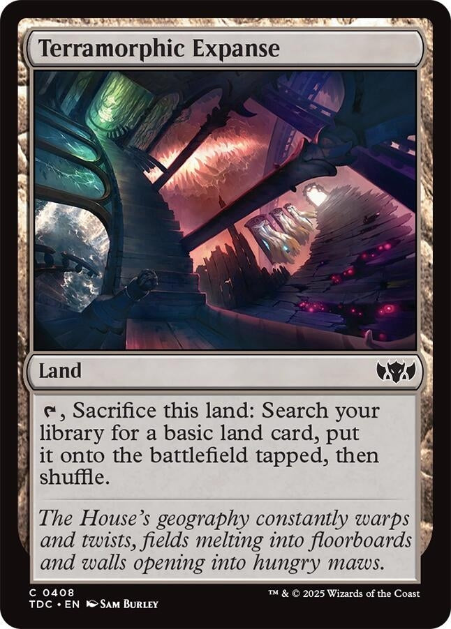Image for Terramorphic Expanse (408) (Commander: Tarkir: Dragonstorm) - Magic: The Gathering