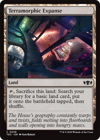 Image for Terramorphic Expanse (408) (Commander: Tarkir: Dragonstorm) - Magic: The Gathering