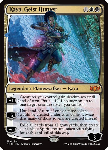 Image for Kaya, Geist Hunter (294) (Commander: Tarkir: Dragonstorm) - Magic: The Gathering