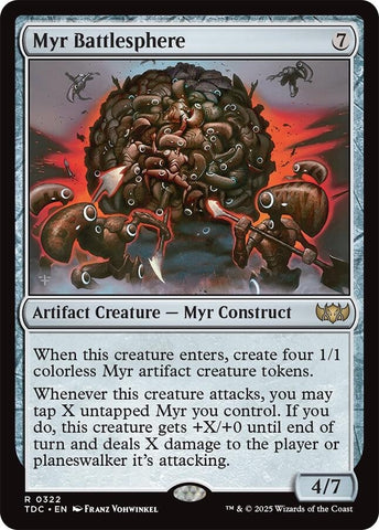 Myr Battlesphere (322) (Commander: Tarkir: Dragonstorm)
