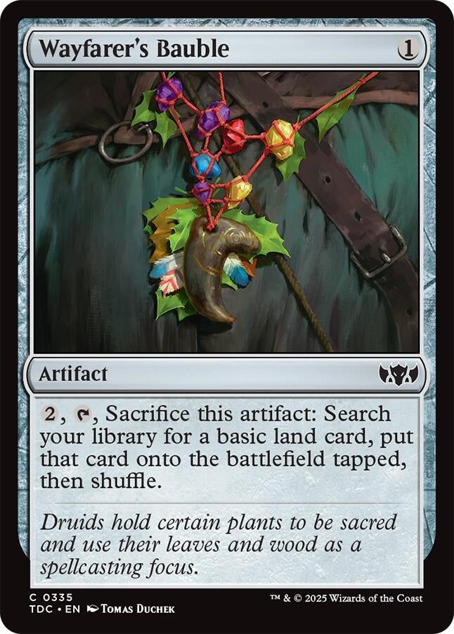 Image for Wayfarer's Bauble (335) (Commander: Tarkir: Dragonstorm) - Magic: The Gathering